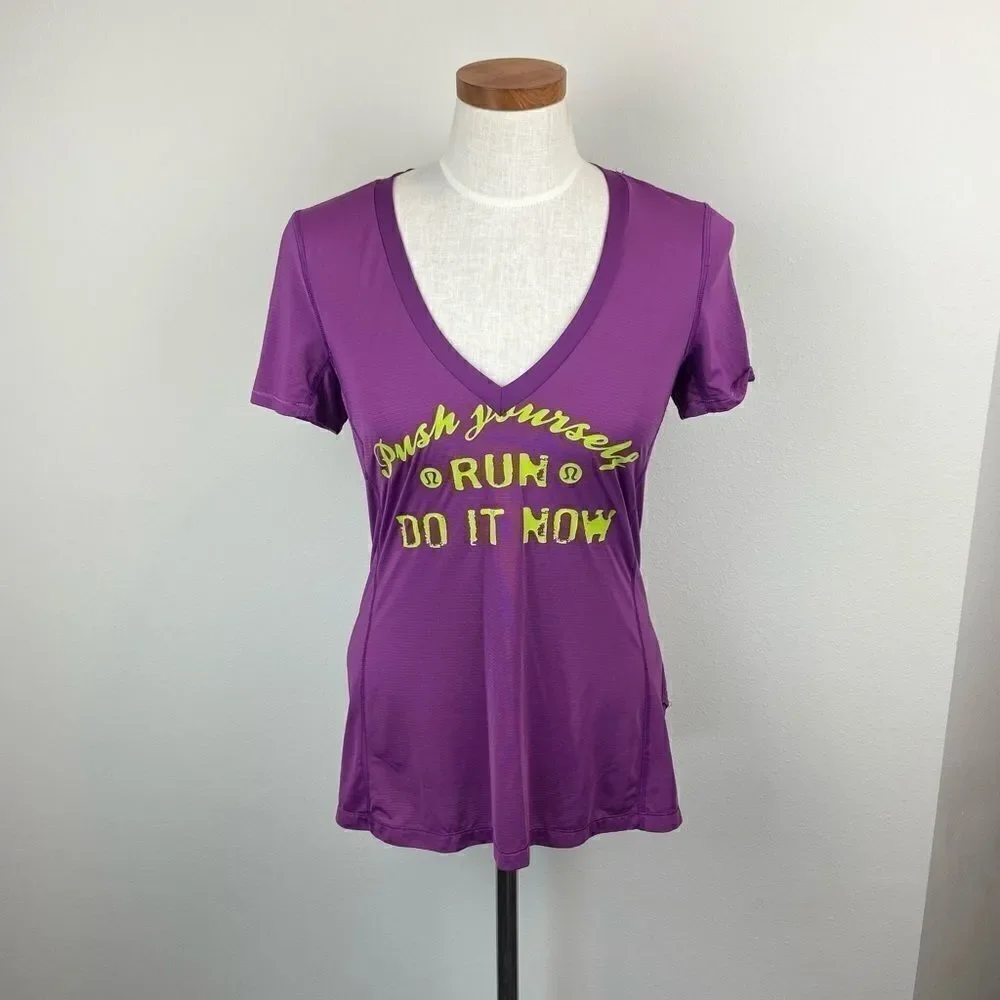 Lululemon Push Yourself Run Tee